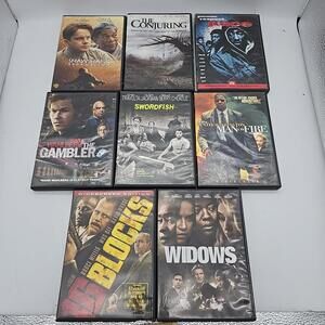 Lot of 8 DVDs - Wholesale / Bulk - Movies Mix